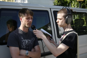 Radioredaktion on Tour - Ingo Leindecker im Gespräch mit Kai Maier-Rothe